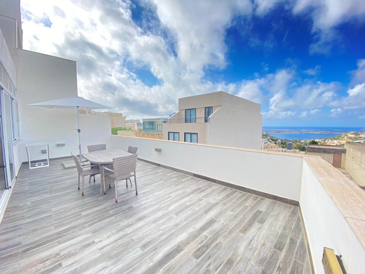 Apartament Penthouse "Maltese Scent" Mellieħa Zewnętrze zdjęcie